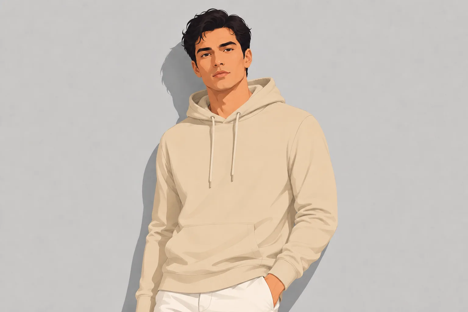 Sherpa-Lined Hoodie