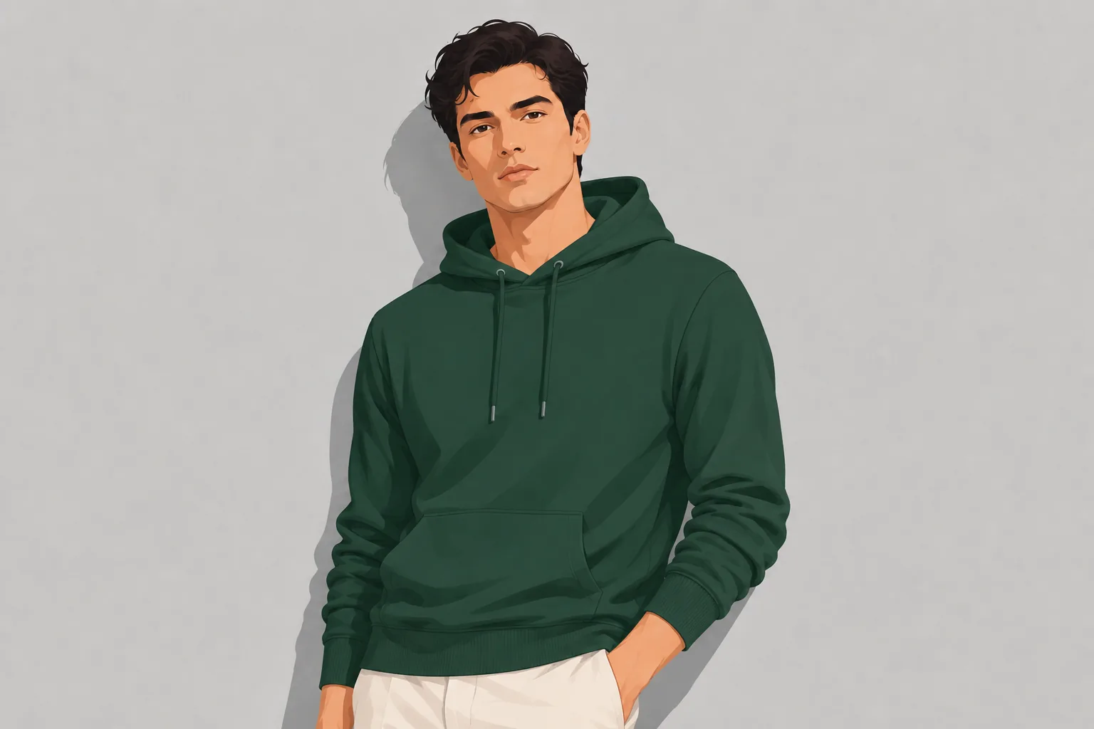 Lightweight French Terry Hoodie