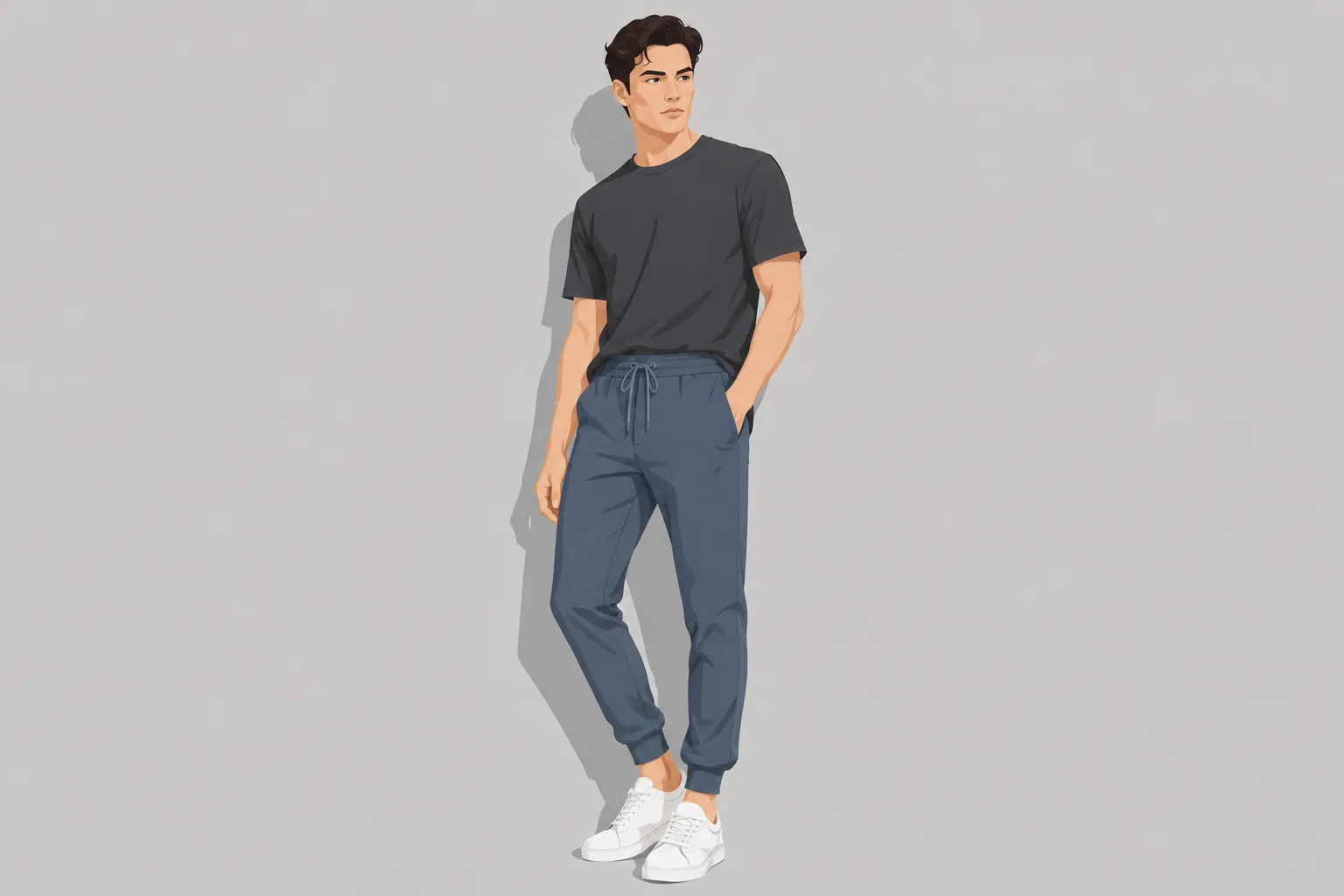Color-Block Track Joggers