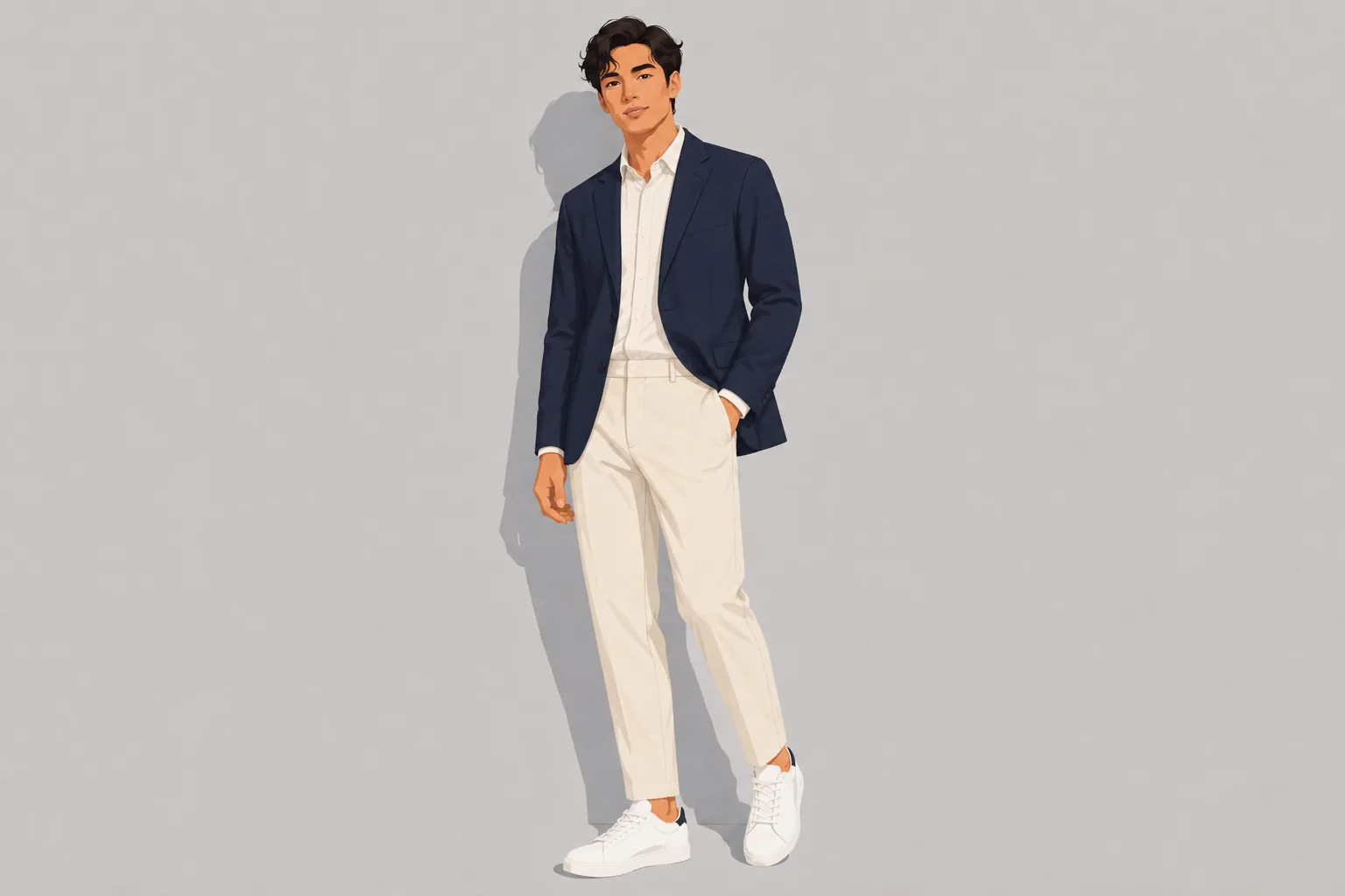 Slim-Fit Suit Blazer
