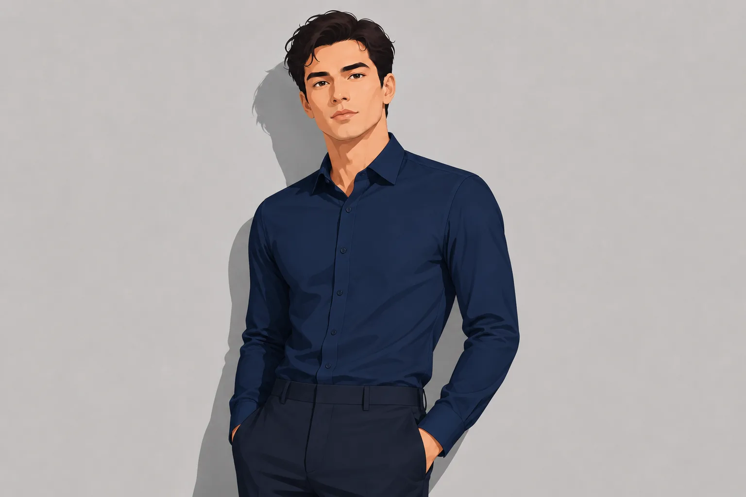 Non-Iron Twill Shirt