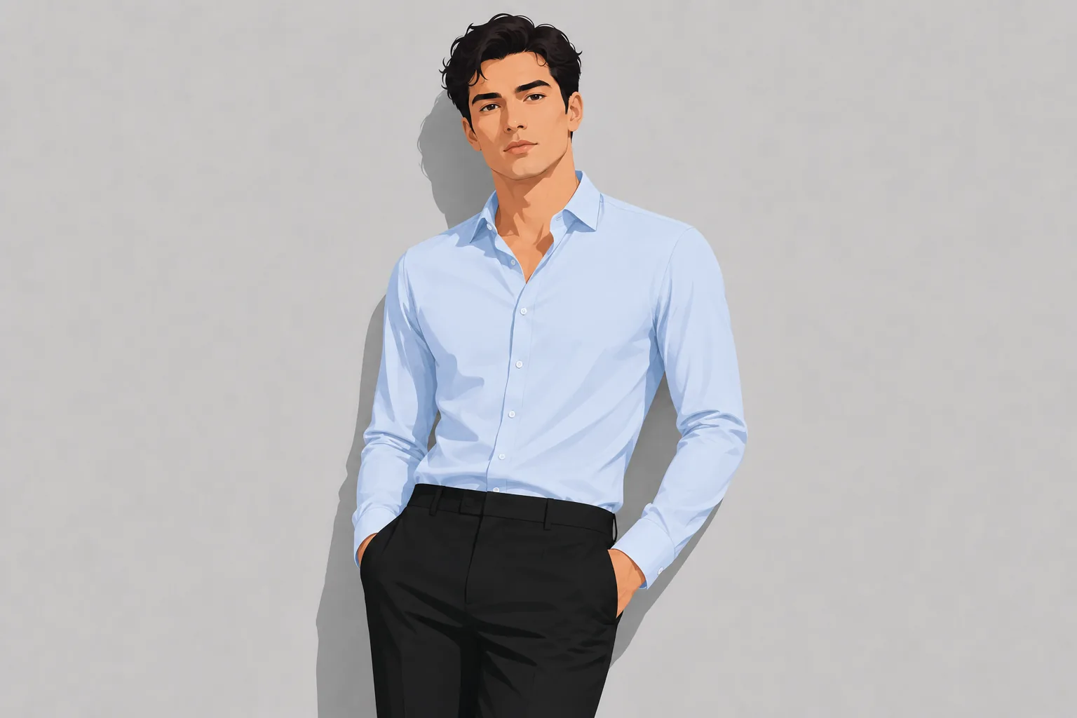 Pleated Dress Trousers