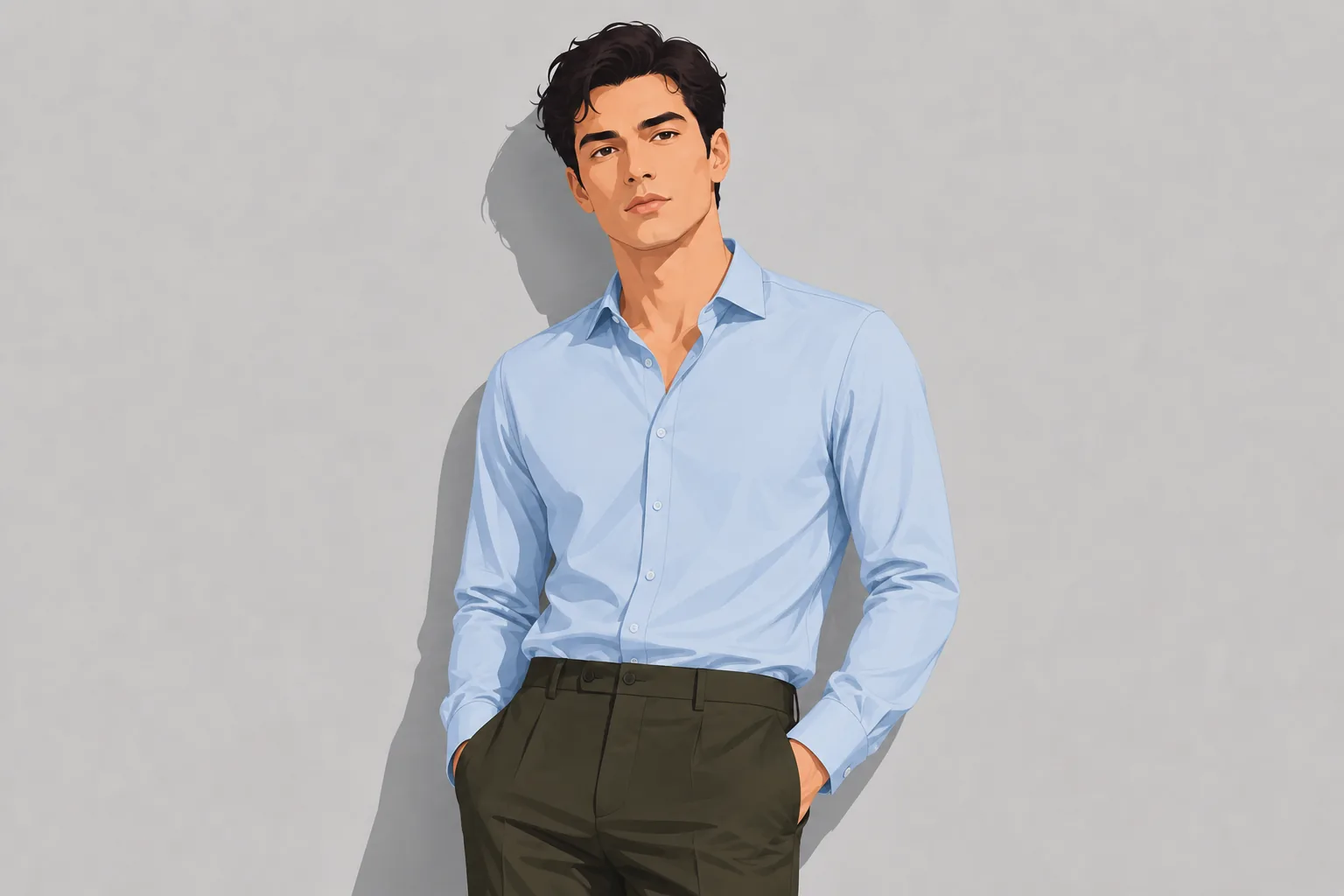 Travel Wrinkle-Free Trousers