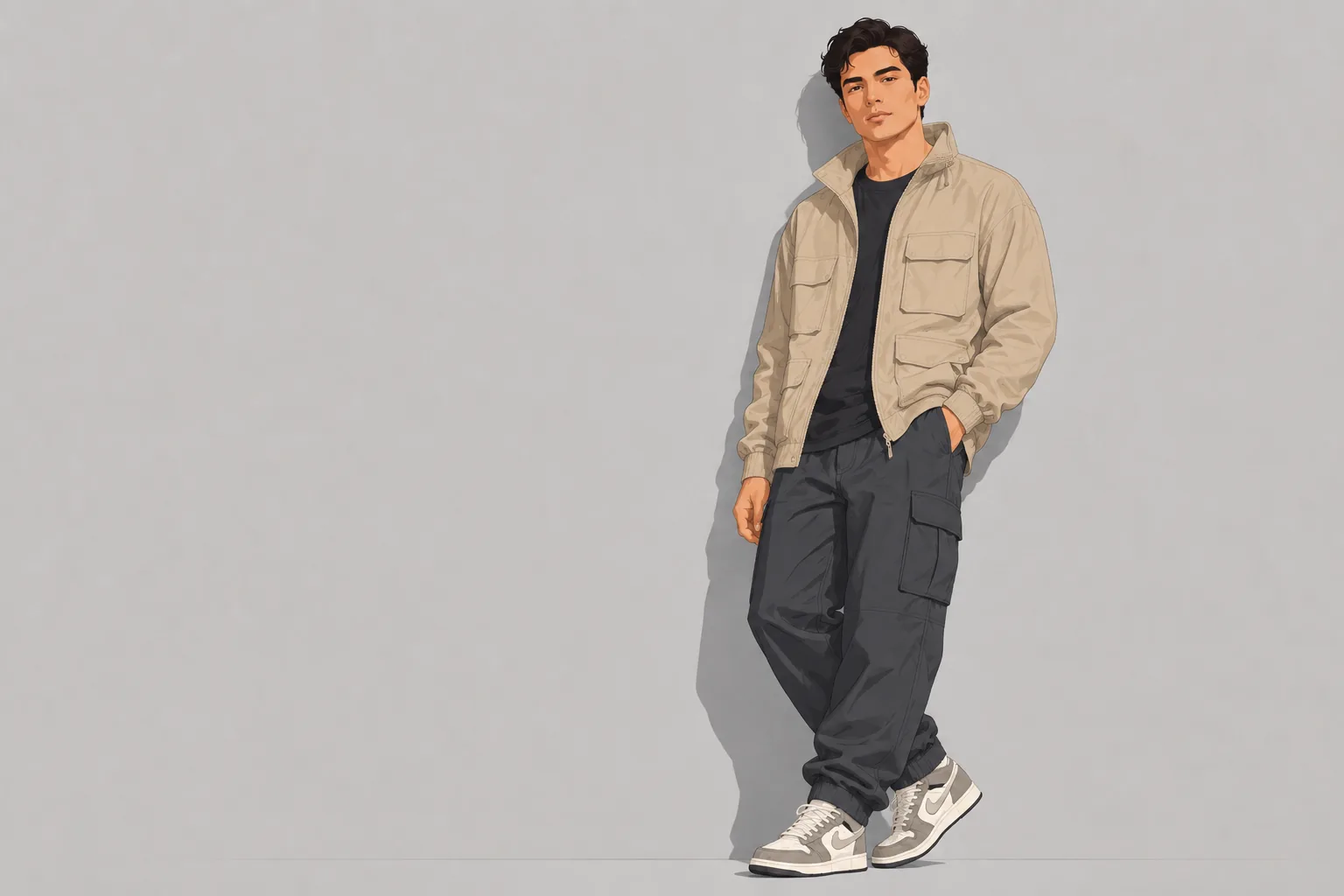 Cargo Parachute Pants