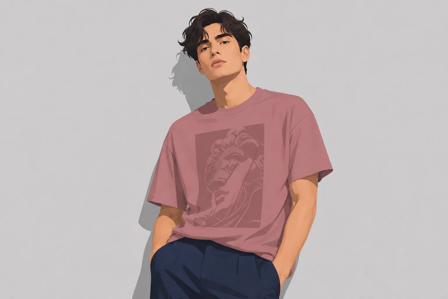 Box-Logo Tee