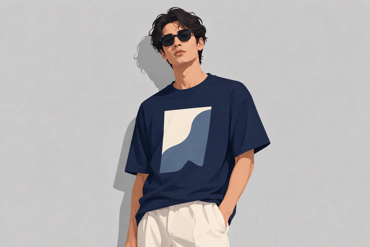 Skate Print Tee