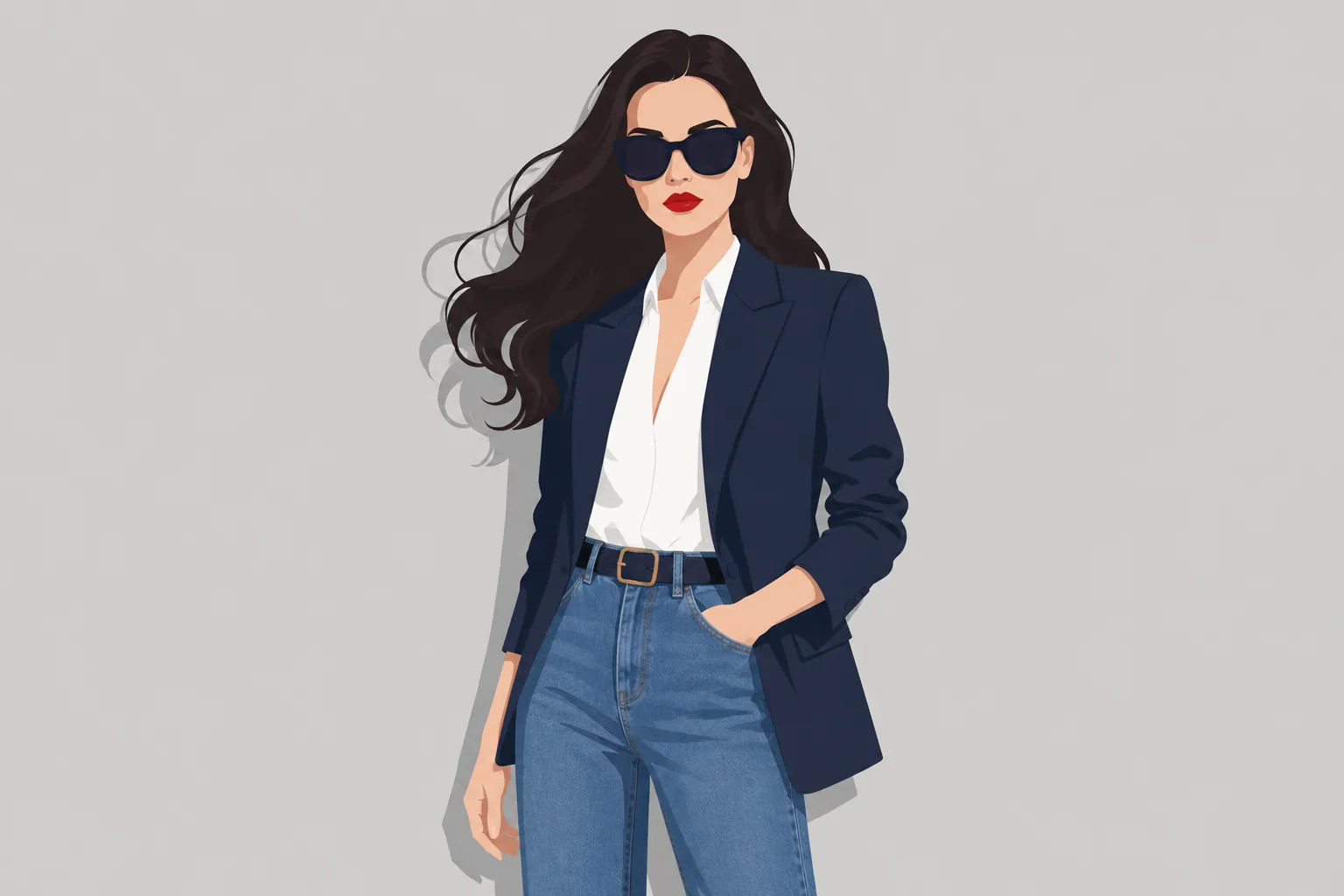 High-Waist Skinny Jeans