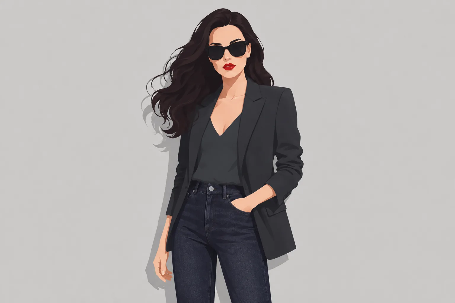 Cropped Flare Jeans