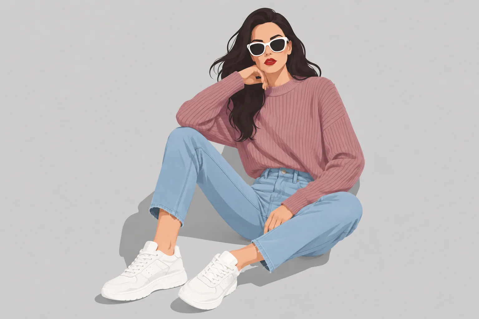 High-Top Canvas Sneakers