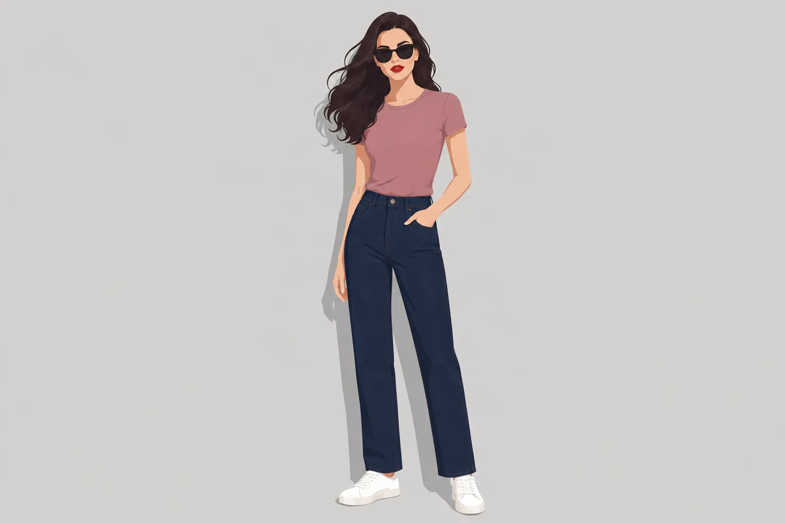 Slim V-Neck Tee