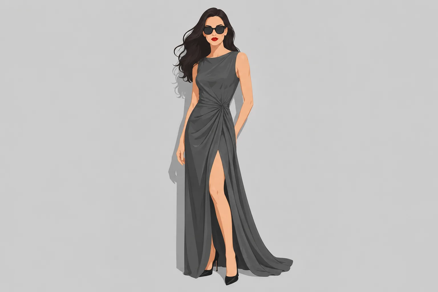 Velvet Cocktail Dress