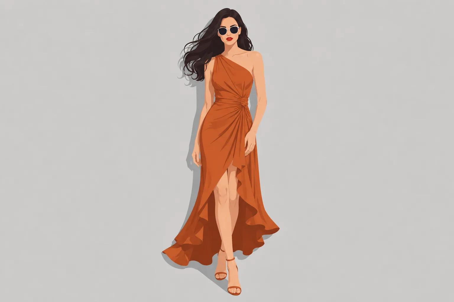 Halter Neck Maxi Dress