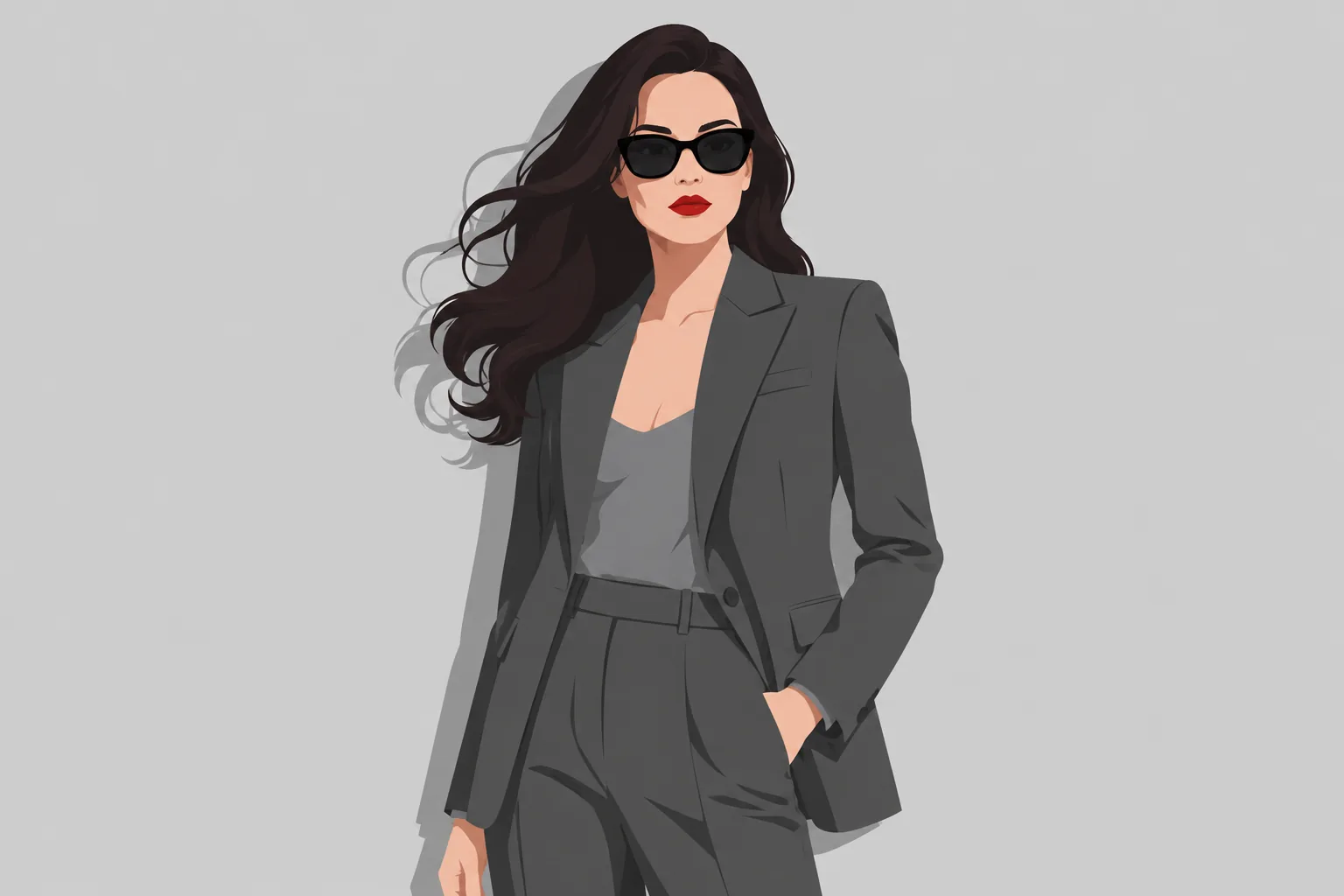 Longline Belted Blazer
