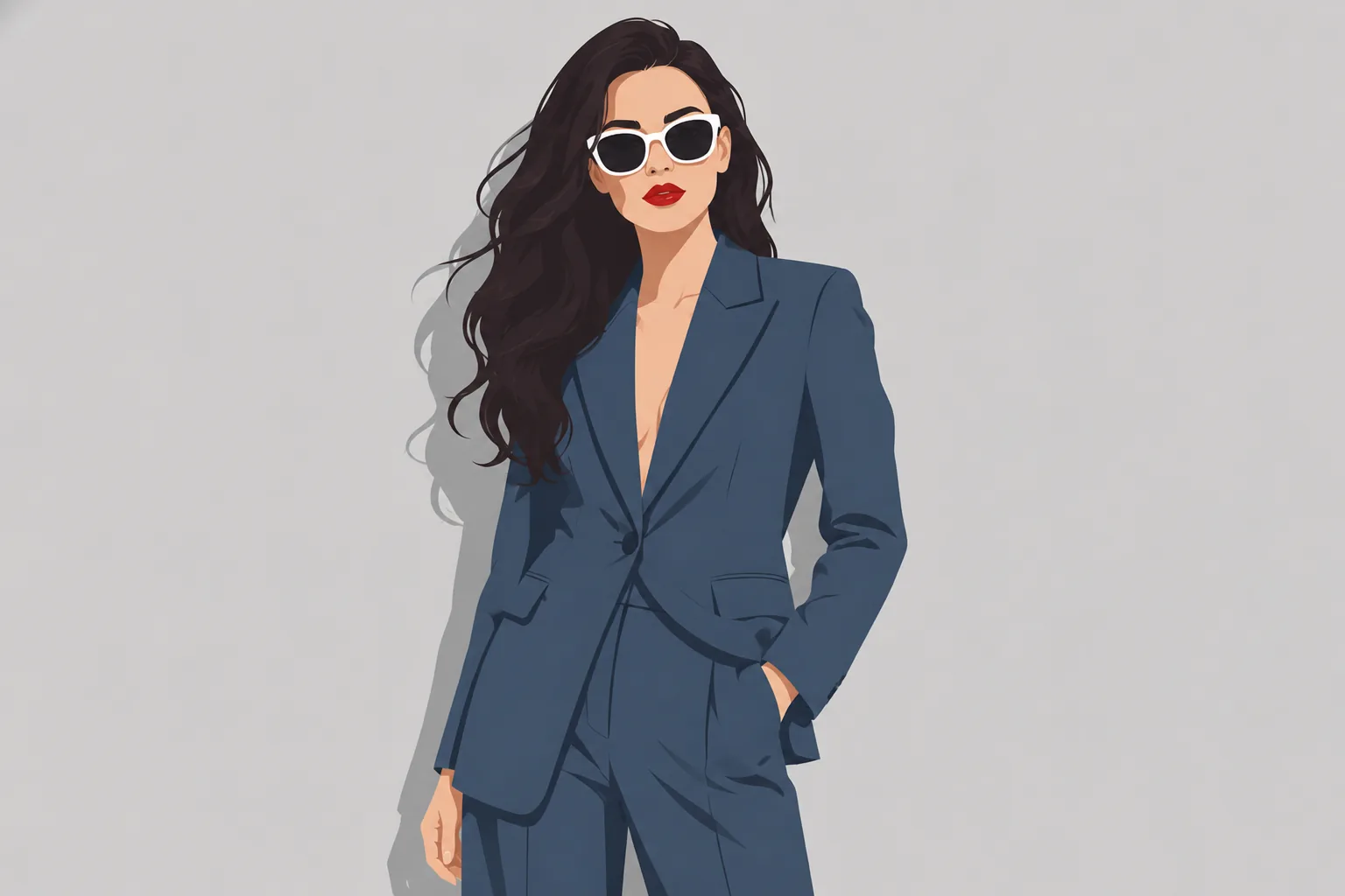 Slim-Fit Ponte Blazer