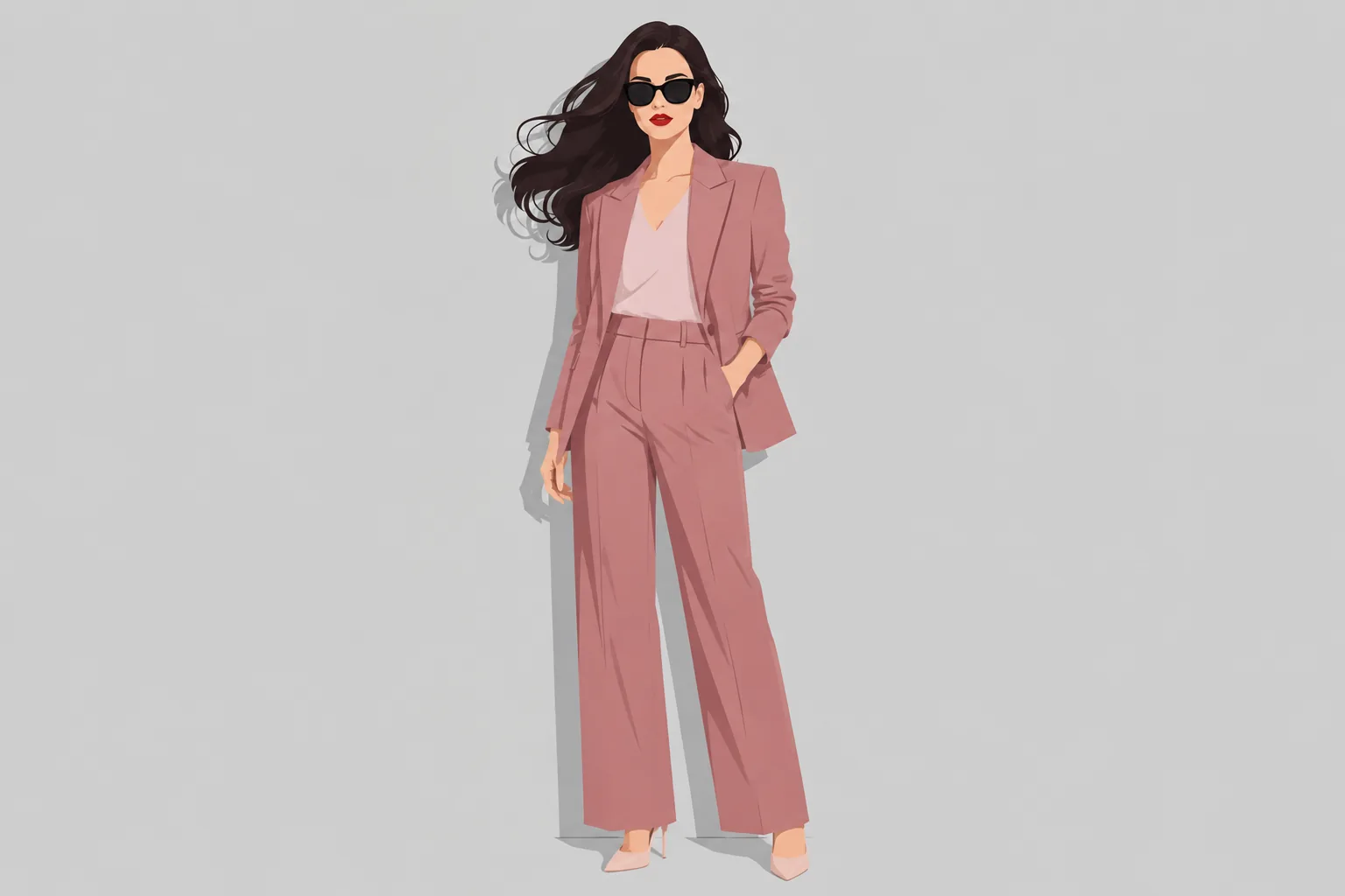 Slim Cigarette Trousers