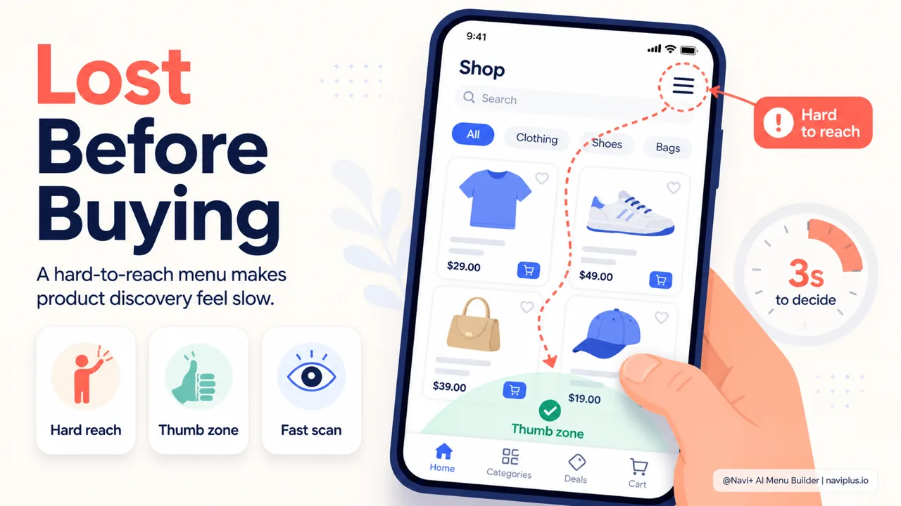 Why Shoppers Visit Your Store But Don't Buy — and How Navigation Plays a Part
