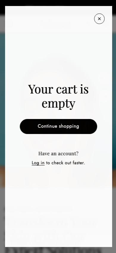 Cart → panel opened — Navi+ on the Adorn Shopify theme Cart → panel opened — Navi+ on the Adorn Shopify theme