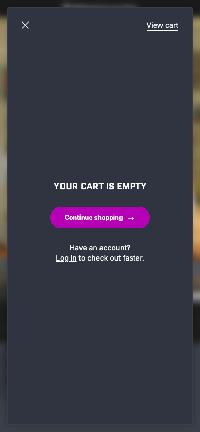 Cart → panel opened — Navi+ on the Ascent Shopify theme Cart → panel opened — Navi+ on the Ascent Shopify theme