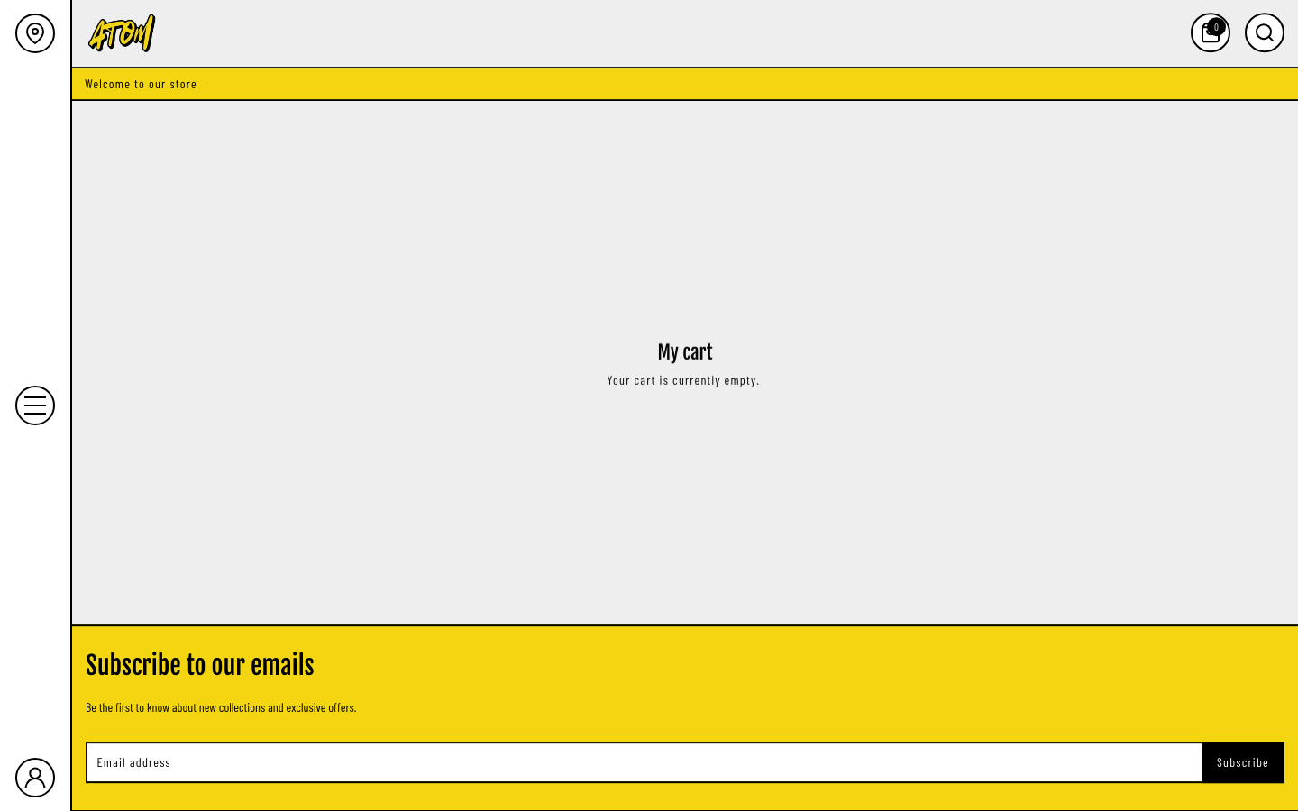 Cart → panel opened — Navi+ on the Atom Shopify theme Cart → panel opened — Navi+ on the Atom Shopify theme