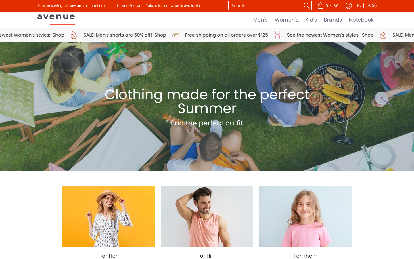 Search → panel opened — Navi+ on the Avenue Shopify theme Search → panel opened — Navi+ on the Avenue Shopify theme