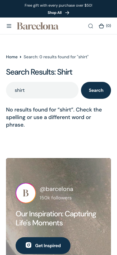 Search → panel opened — Navi+ on the Barcelona Shopify theme Search → panel opened — Navi+ on the Barcelona Shopify theme