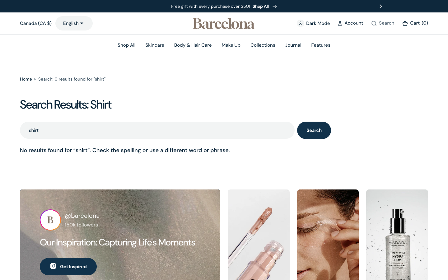 Search → panel opened — Navi+ on the Barcelona Shopify theme Search → panel opened — Navi+ on the Barcelona Shopify theme