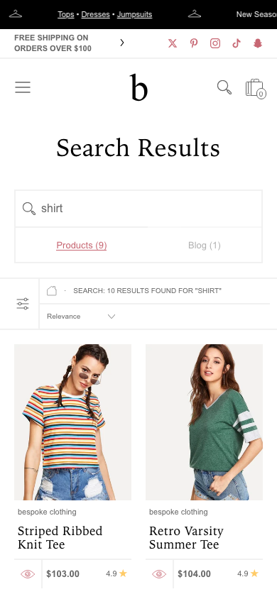 Search → panel opened — Navi+ on the Bespoke Shopify theme Search → panel opened — Navi+ on the Bespoke Shopify theme