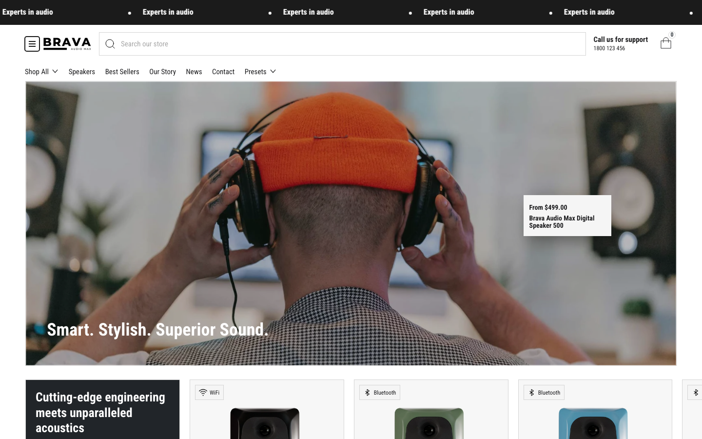 Icon before logo — Navi+ on the Brava Shopify theme Icon before logo — Navi+ on the Brava Shopify theme