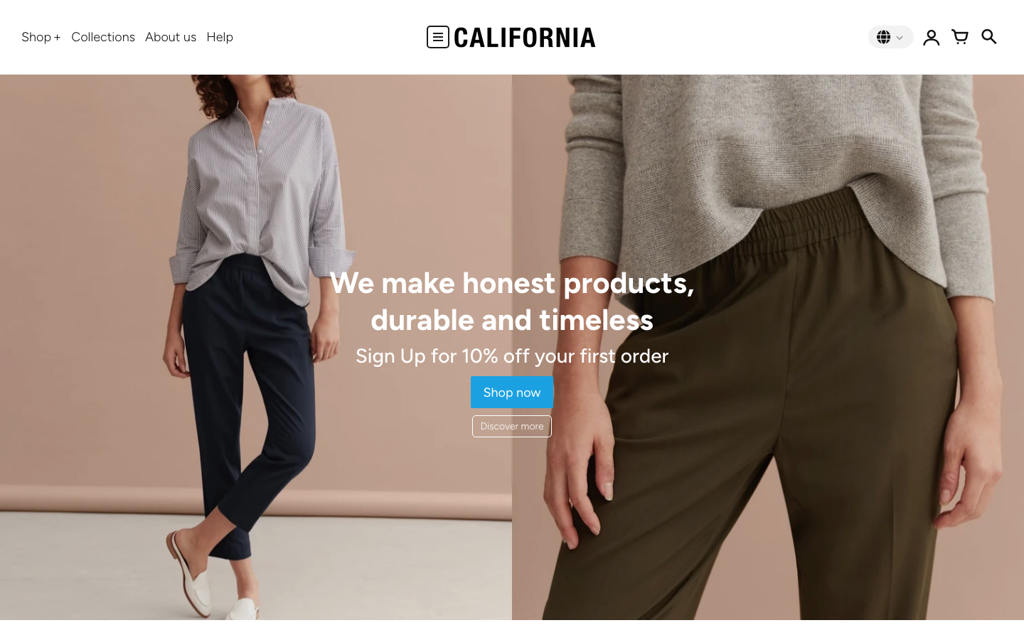 Icon before logo — Navi+ on the California Shopify theme Icon before logo — Navi+ on the California Shopify theme