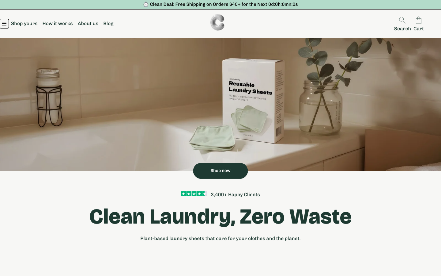 Icon before logo — Navi+ on the Cama Shopify theme Icon before logo — Navi+ on the Cama Shopify theme