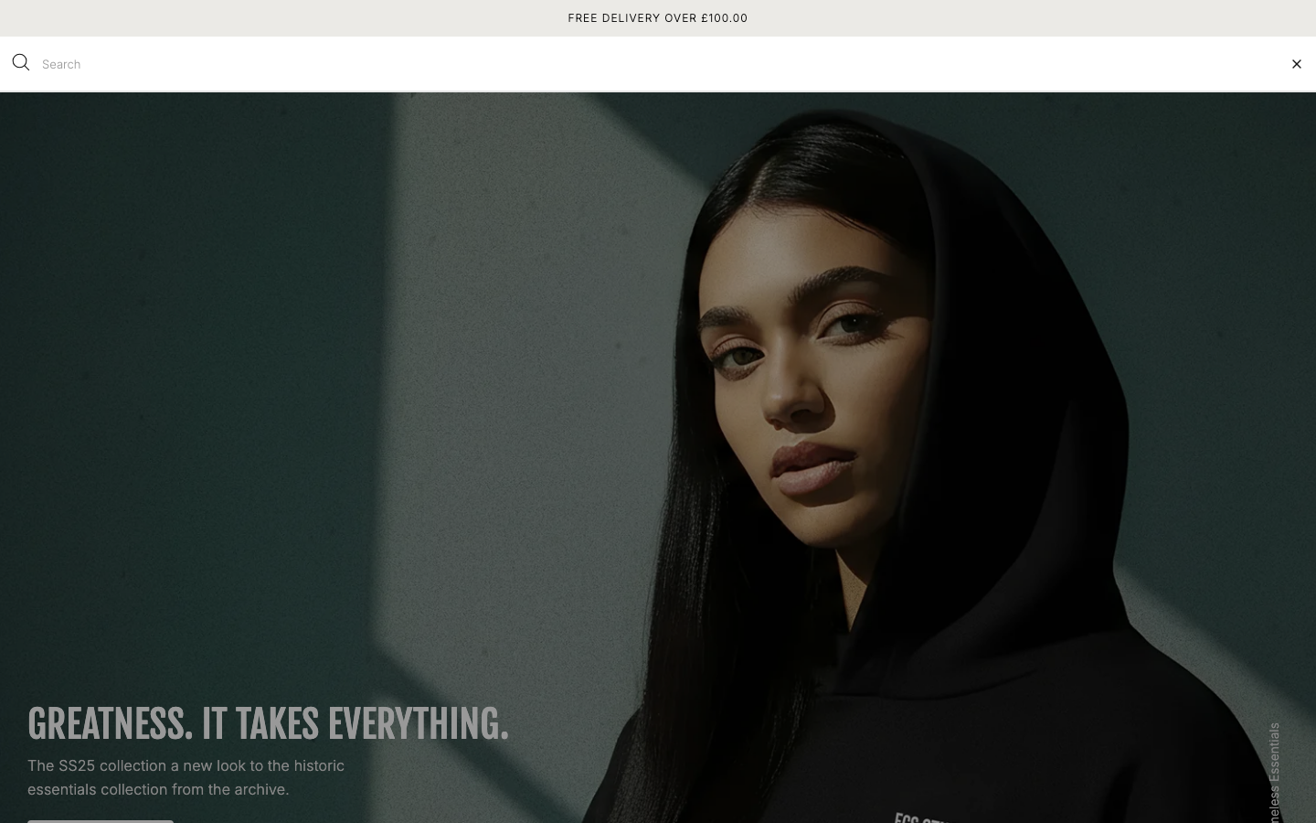 Search → panel opened — Navi+ on the Carbon Shopify theme Search → panel opened — Navi+ on the Carbon Shopify theme