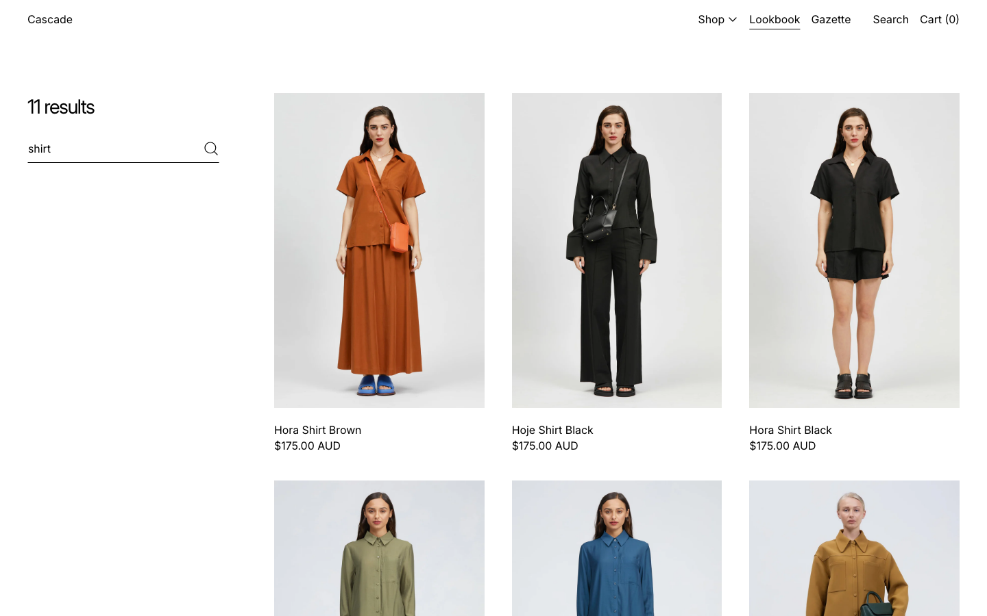 Search → panel opened — Navi+ on the Cascade Shopify theme Search → panel opened — Navi+ on the Cascade Shopify theme