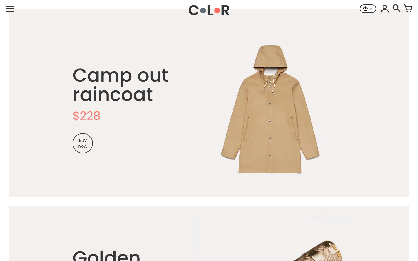 Replace main menu — Navi+ on the Colors Shopify theme Replace main menu — Navi+ on the Colors Shopify theme