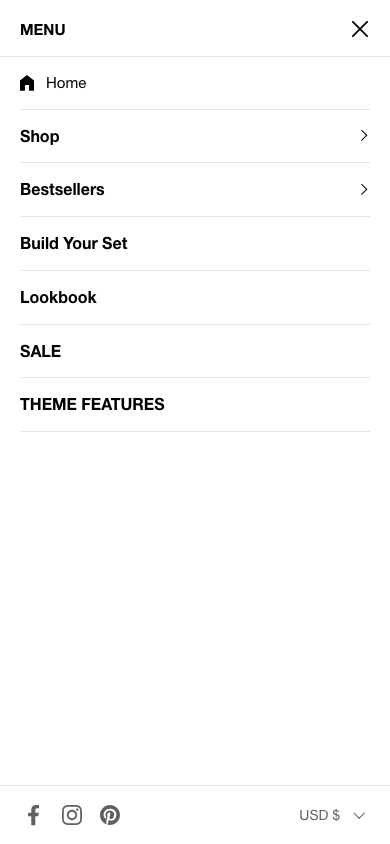 Hamburger → panel opened — Navi+ on the Combine Shopify theme Hamburger → panel opened — Navi+ on the Combine Shopify theme