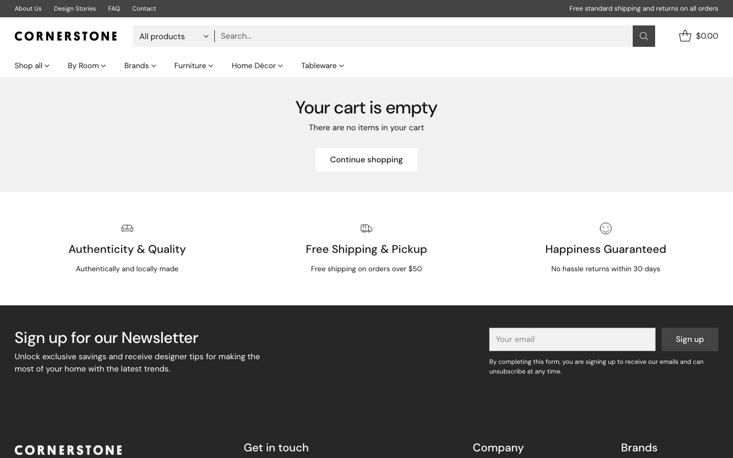 Cart → panel opened — Navi+ on the Cornerstone Shopify theme Cart → panel opened — Navi+ on the Cornerstone Shopify theme