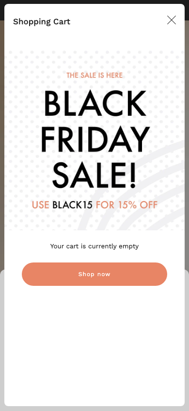 Cart → panel opened — Navi+ on the Creative Shopify theme Cart → panel opened — Navi+ on the Creative Shopify theme