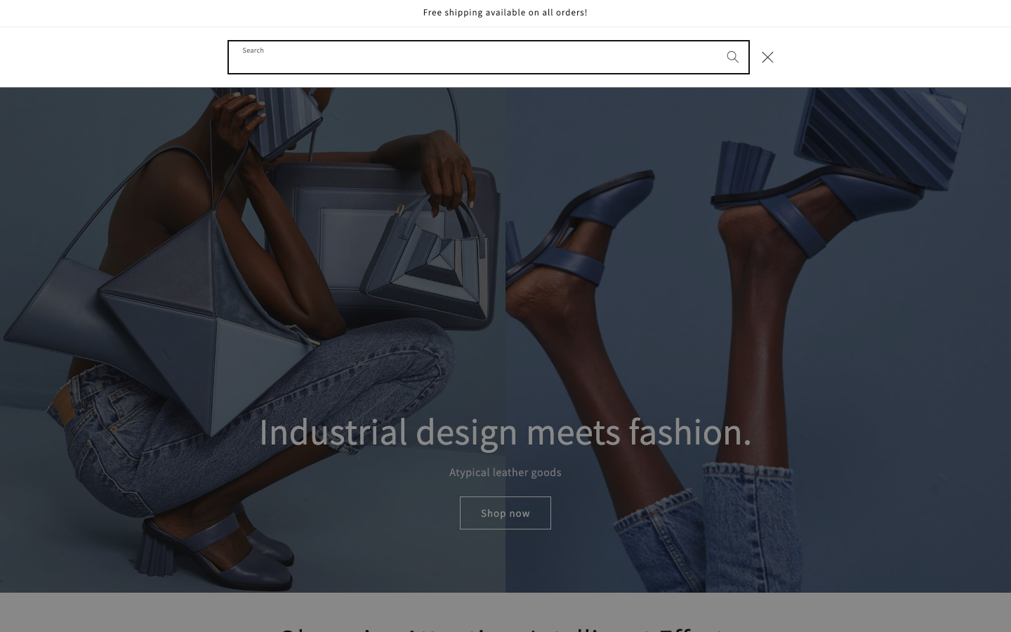 Search → panel opened — Navi+ on the Dawn Shopify theme Search → panel opened — Navi+ on the Dawn Shopify theme