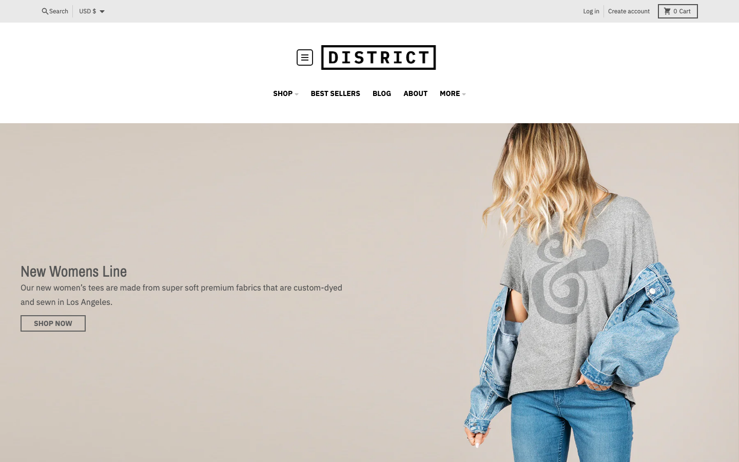 Icon before logo — Navi+ on the District Shopify theme