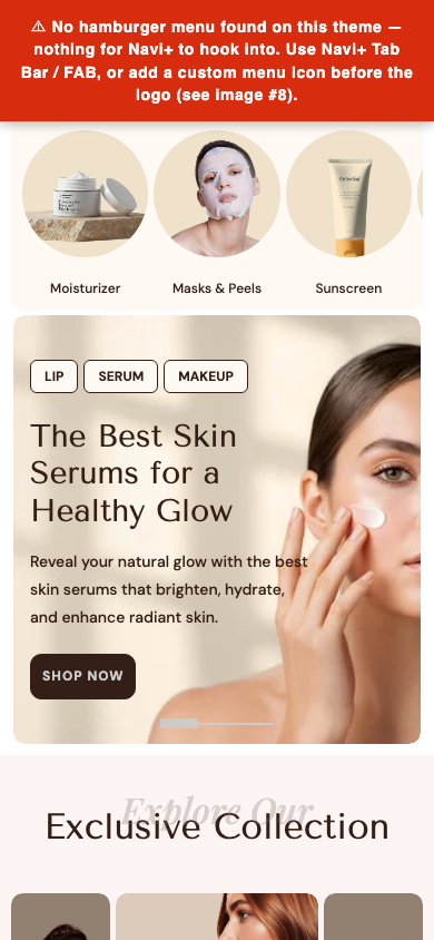 Navi+ Slide Menu on the Dynamic Shopify theme Navi+ Slide Menu on the Dynamic Shopify theme