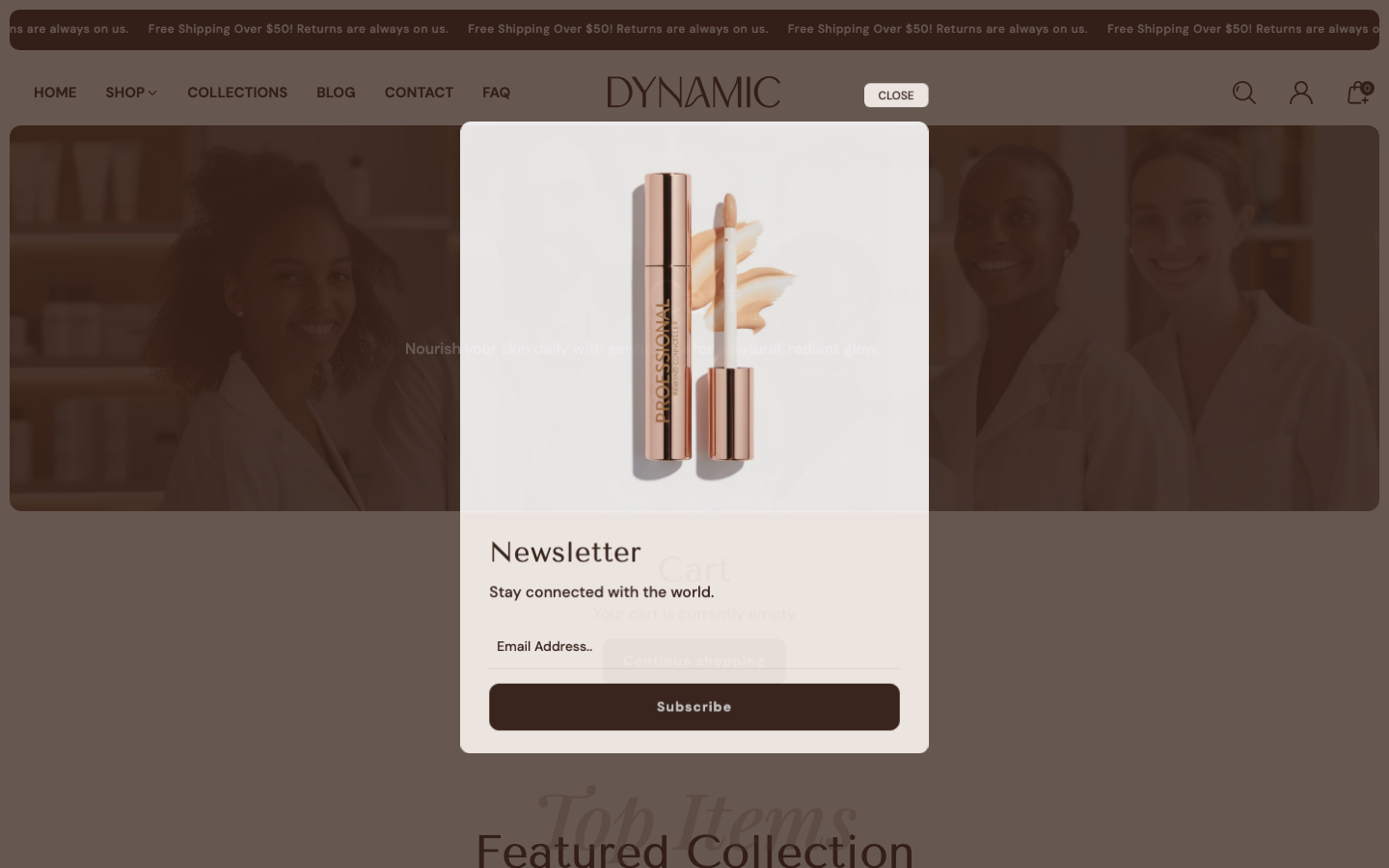 Cart → panel opened — Navi+ on the Dynamic Shopify theme Cart → panel opened — Navi+ on the Dynamic Shopify theme