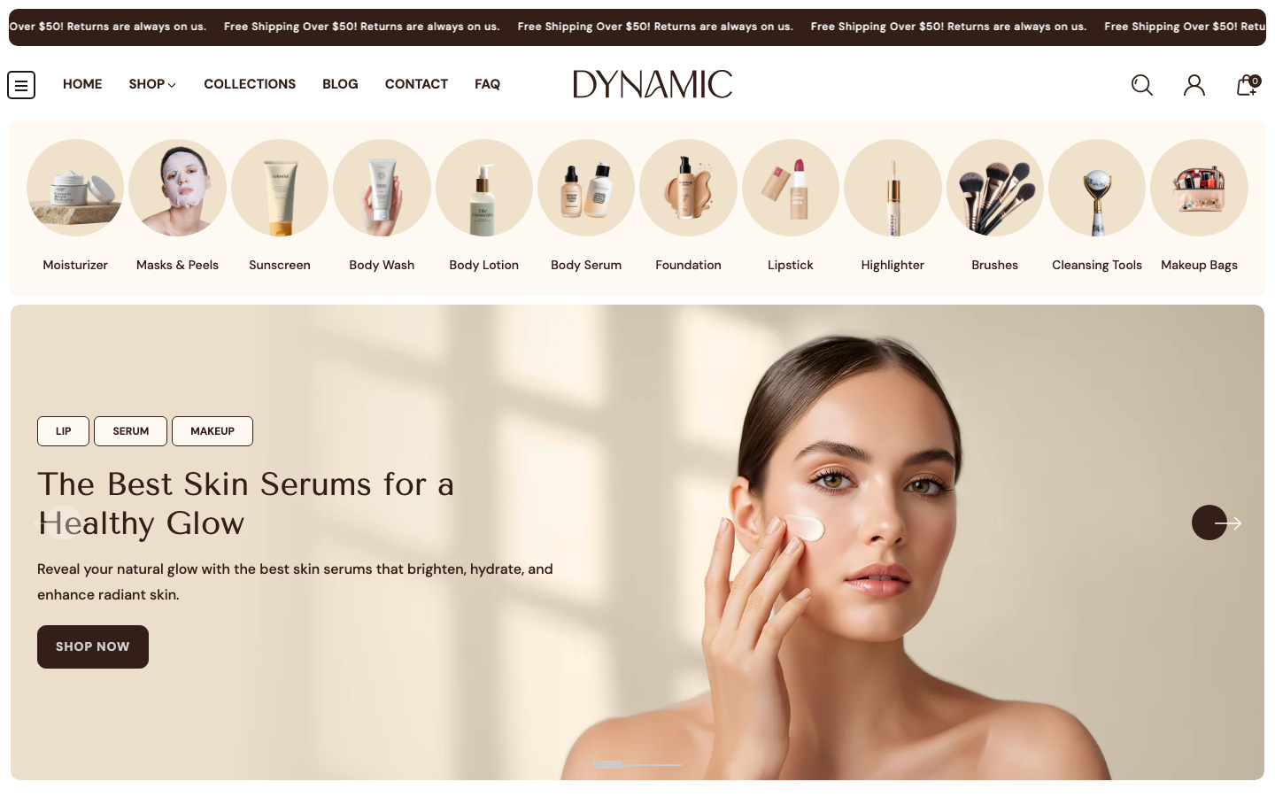 Icon before logo — Navi+ on the Dynamic Shopify theme Icon before logo — Navi+ on the Dynamic Shopify theme