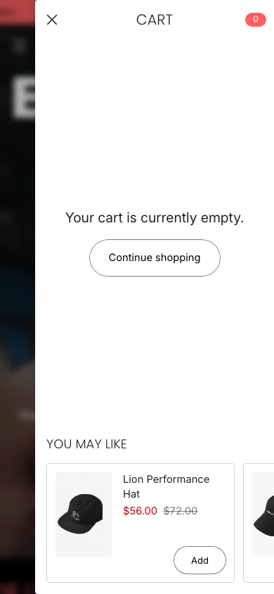 Cart → panel opened — Navi+ on the Eclipse Shopify theme Cart → panel opened — Navi+ on the Eclipse Shopify theme