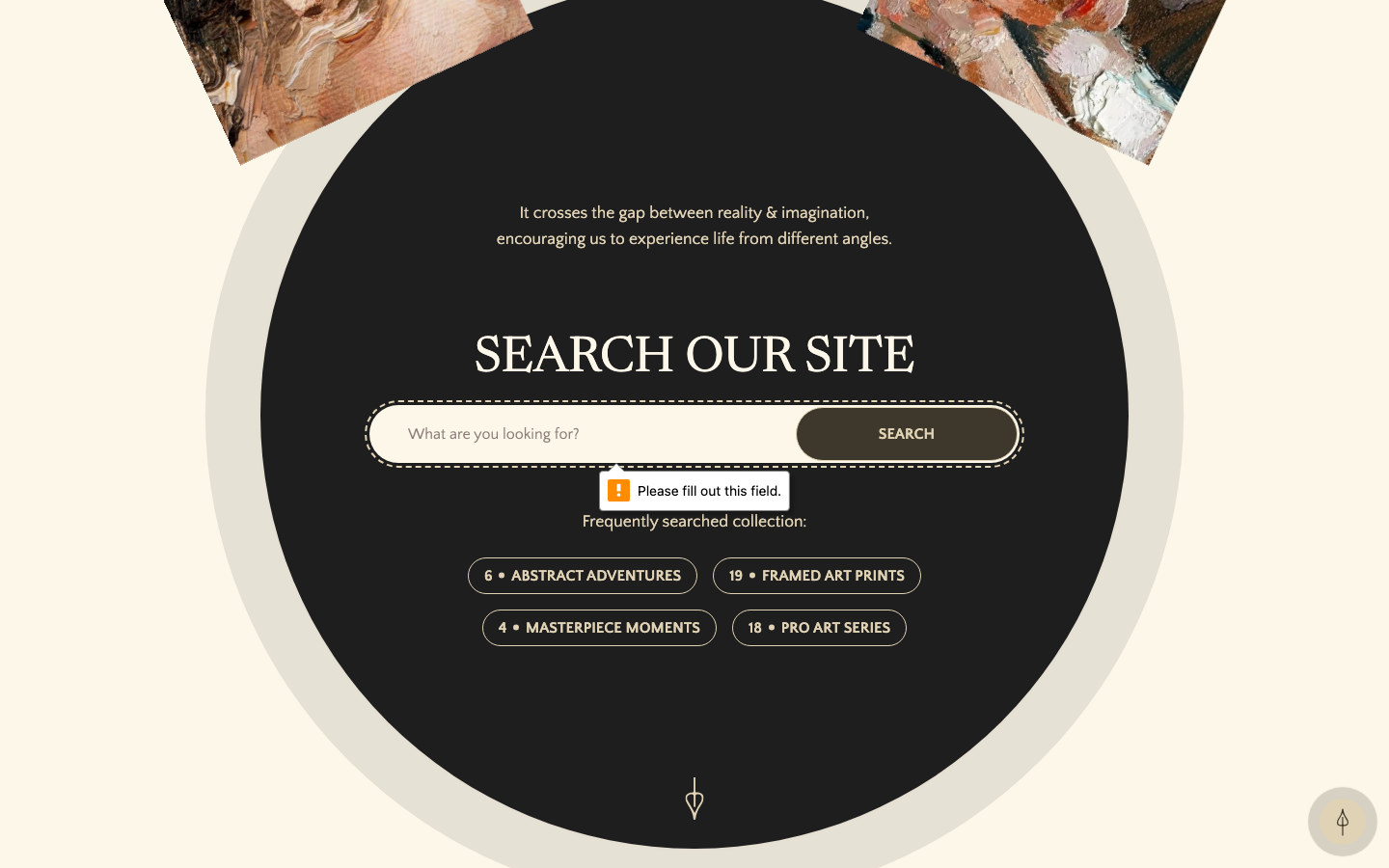 Search → panel opened — Navi+ on the Elegance Shopify theme Search → panel opened — Navi+ on the Elegance Shopify theme