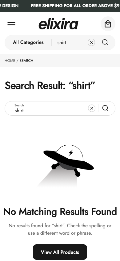 Search → panel opened — Navi+ on the Elixira Shopify theme Search → panel opened — Navi+ on the Elixira Shopify theme