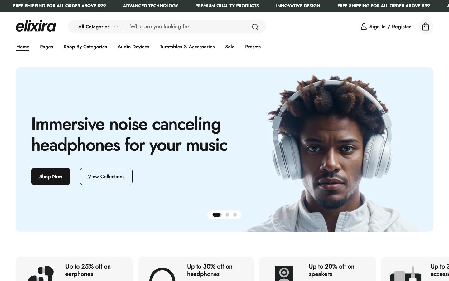 Replace main menu — Navi+ on the Elixira Shopify theme Replace main menu — Navi+ on the Elixira Shopify theme