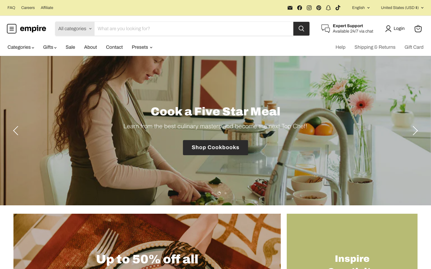 Icon before logo — Navi+ on the Empire Shopify theme Icon before logo — Navi+ on the Empire Shopify theme