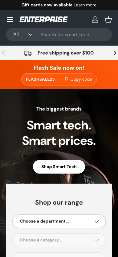 Cart → panel opened — Navi+ on the Enterprise Shopify theme Cart → panel opened — Navi+ on the Enterprise Shopify theme