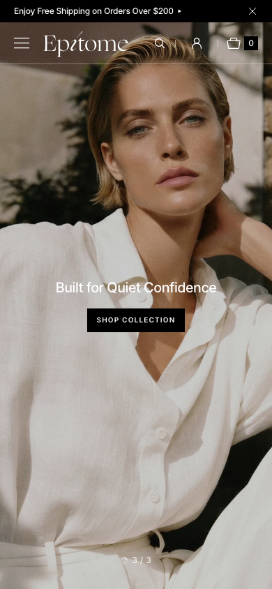 Cart → panel opened — Navi+ on the Epitome Shopify theme Cart → panel opened — Navi+ on the Epitome Shopify theme