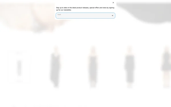 Full-page desktop screenshot of Shopify Etheryx theme demo store