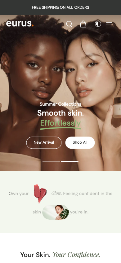 Cart → panel opened — Navi+ on the Eurus Shopify theme Cart → panel opened — Navi+ on the Eurus Shopify theme
